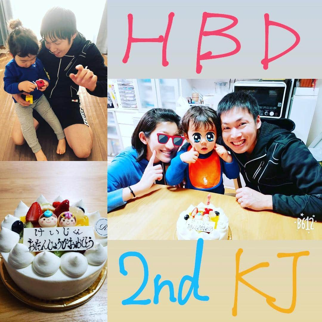 堀畑裕也さんのインスタグラム写真 - (堀畑裕也Instagram)「#KJ #HBD #2nd #パパは #3月25日まで #china」3月4日 0時43分 - yuyahorihata