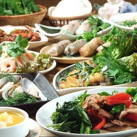 のインスタグラム：「こんにちは、東京・新橋のベトナム料理専門店、ベトナムフロッグです！ ブログ更新しました！ 「宴会シーズンの3月、急な宴会の際はベトナムフロッグへ！」 是非ご来店をお待ちしております。アジアンテイストを楽しみにきてくださいね♪ ▼詳しくはこちら▼ http://vietnam-frog.co/blog/ ☎電話番号：05073002964  #ベトナム料理 #アジアン #パクチー #タイカレー #女子会 #誕生日 #新橋 #汐留」