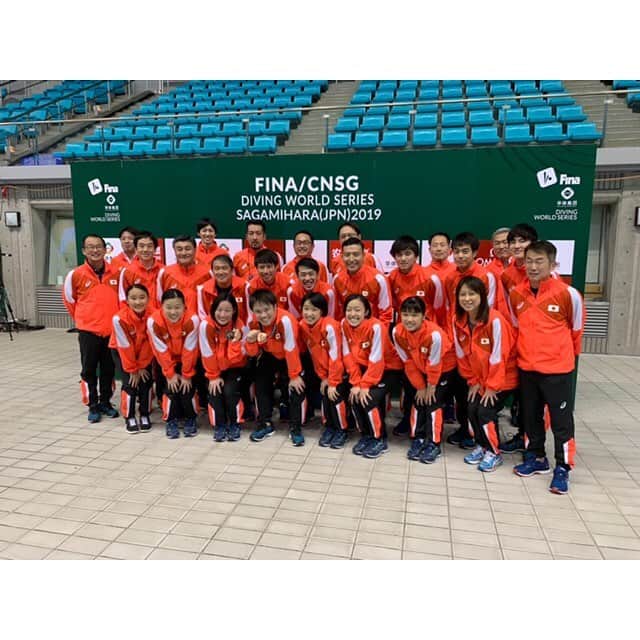 板橋美波のインスタグラム：「TEAM JAPAN🇯🇵 #diving #divingworldseries」