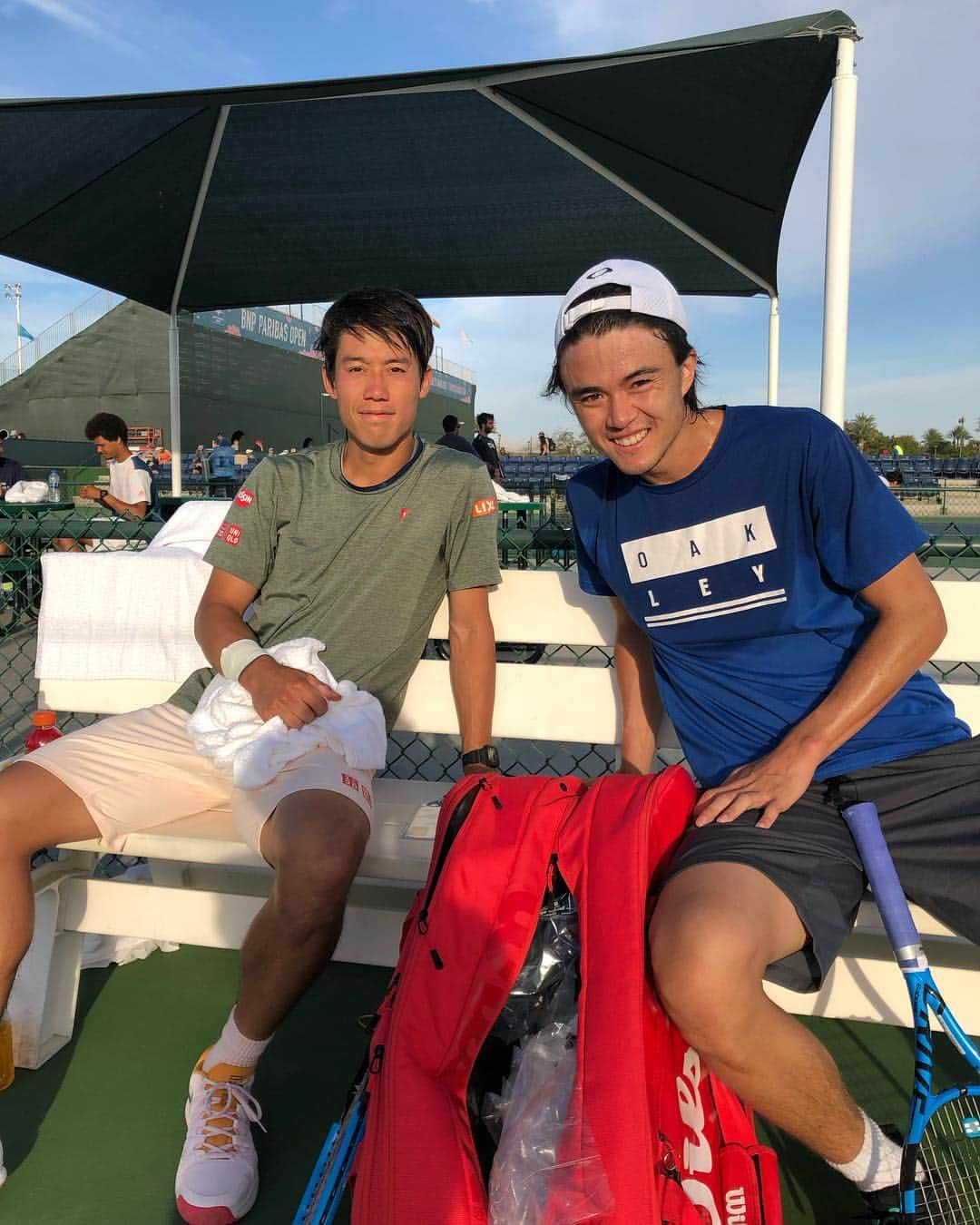 ダニエル太郎さんのインスタグラム写真 - (ダニエル太郎Instagram)「#IndianWells⛰🎾⛰」3月5日 10時41分 - tarodaniel