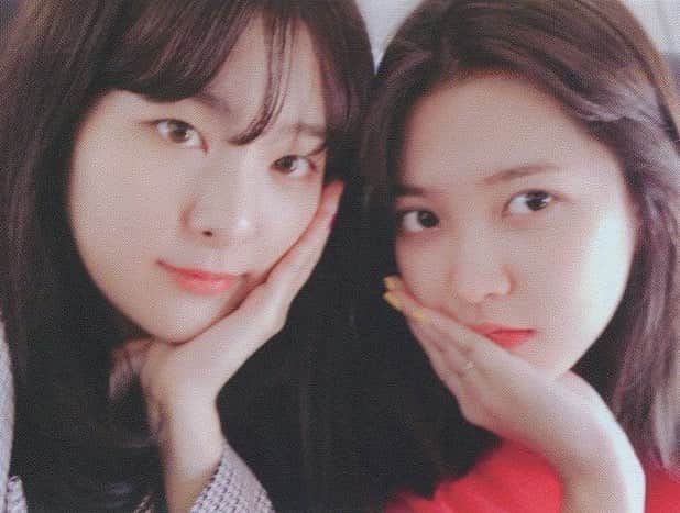 スルギさんのインスタグラム写真 - (スルギInstagram)「Happy Birthday Kim Yerim 🐢💜 #TimeToLoveYeri #HappyYeriDay #REDVELVET #레드벨벳 #SEULGI #슬기 #🐻」3月5日 8時02分 - kristiandawal29