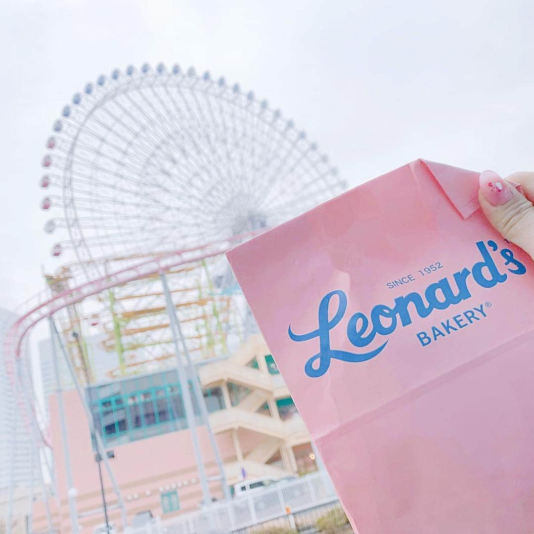 向井地美音さんのインスタグラム写真 - (向井地美音Instagram)「* 横浜来たらやってみたかったやつ🎡笑 #leonards #cosmoworld」3月5日 20時20分 - ___mion.m