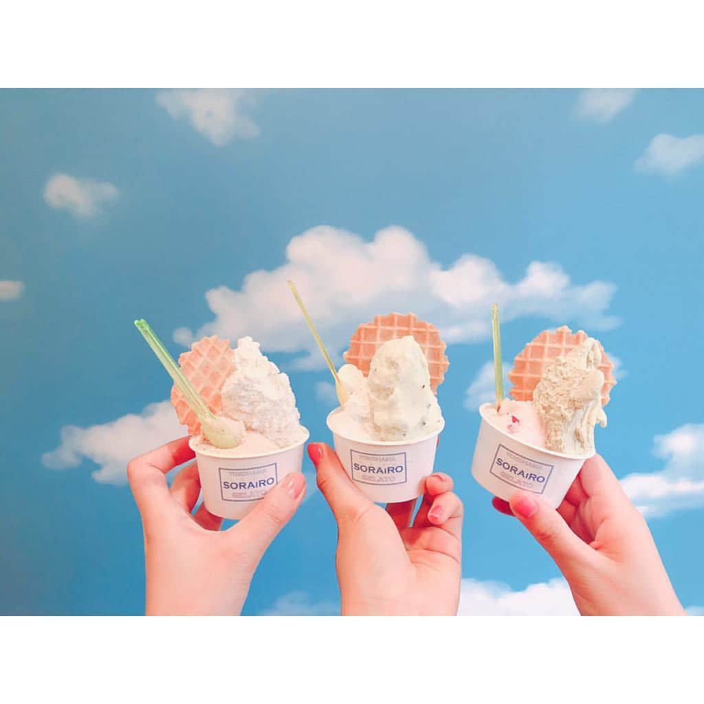 小栗有以さんのインスタグラム写真 - (小栗有以Instagram)「可愛くて美味しい🍦♡ #アイス」3月5日 12時04分 - yuioguri_1226