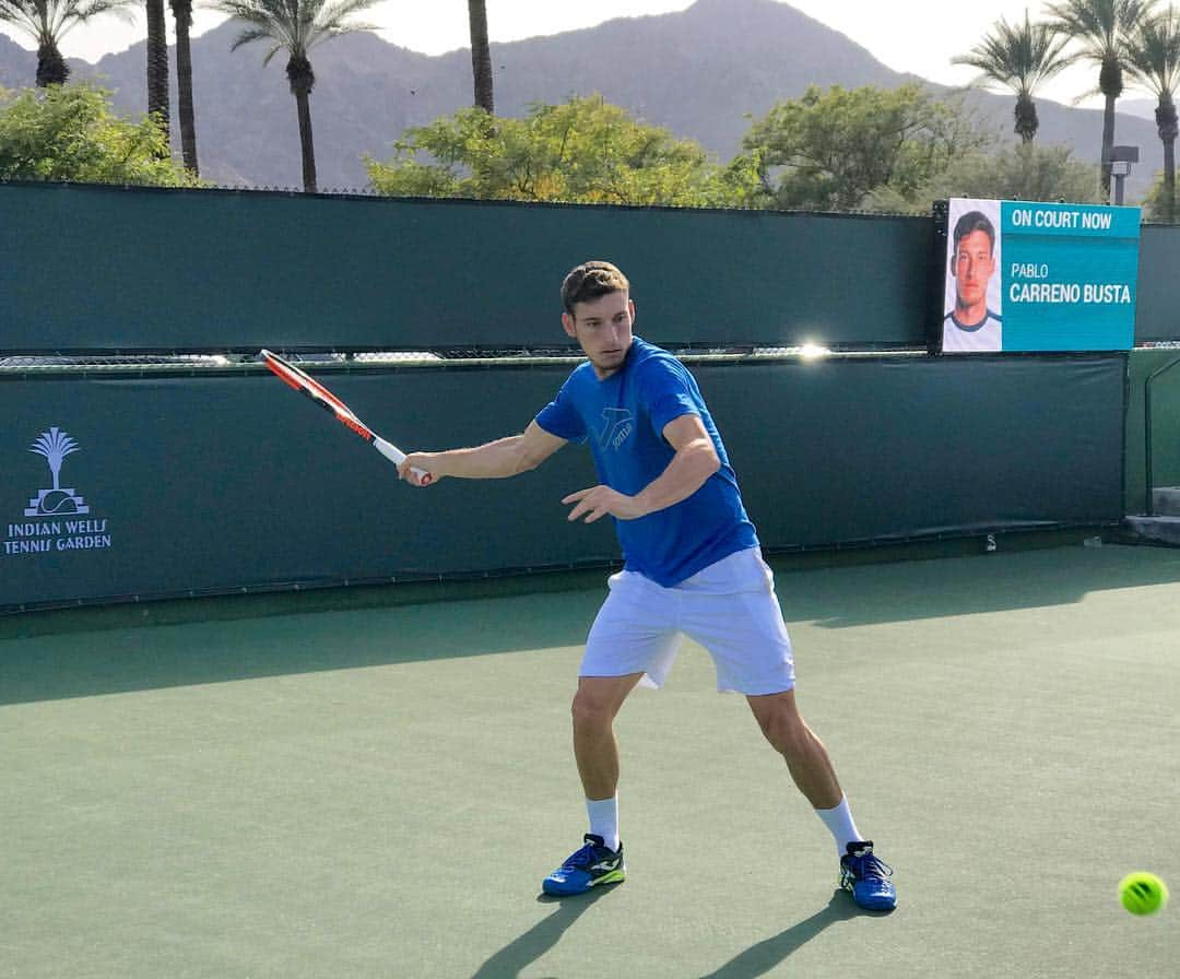 パブロ・カレーニョ・ブスタさんのインスタグラム写真 - (パブロ・カレーニョ・ブスタInstagram)「#indianwells @bnpparibasopen」3月5日 15時29分 - pablo_carreno_