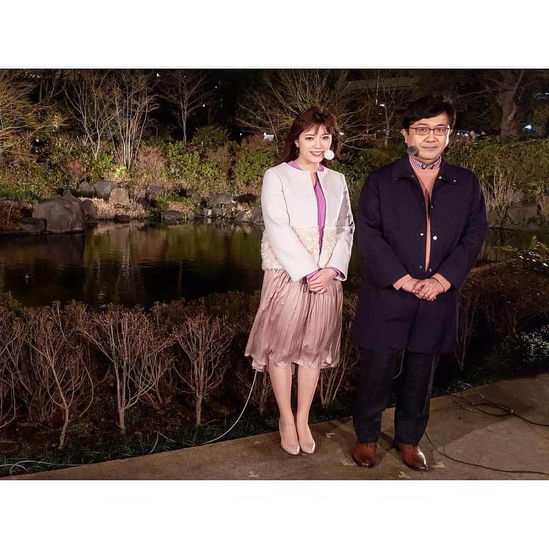 三谷紬さんのインスタグラム写真 - (三谷紬Instagram)「* 3週分ためてしまった 報道ステーションの衣装です。🧸 . 1枚目 コート：NOLLEY’S トップス:OPAQUE.CLIP スカート:Rope picnic . 2枚目 全身:NOLLEY’S . 3枚目 ワンピース:And Couture . 4枚目 こちらはEXD44という深夜バラエティ番組の収録で着ました👗💓 番組の告知をすっかり忘れてしまいもう放送は終わりましたが… 竹山さんと久しぶりにお目にかかり、木本さんとは初共演させていただき、本当に楽しい収録でした👏 こちらはワンピースではなくセットアップなんです💗 セットアップ:ANAYI * #衣装#ootd#コート#ワンピース#スカート#パンツ#セットアップ#clothes#毛利庭園#春#春服#ピンク#黄色#明るい色#好き#花粉症#辛い です#喜田勝 気象予報士#報道ステーション#アナウンサー#テレビ朝日#三谷紬」3月5日 21時28分 - mitani_tsumugi