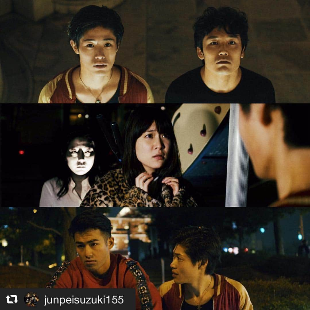 柳英里紗さんのインスタグラム写真 - (柳英里紗Instagram)「JUNPEI SUZUKI FILM  #repost @junpeisuzuki155 via @PhotoAroundApp "OUT OF THE BLUE - 俺の人生無駄ばかり" 癖強い３キャラ撮影！ -ついてる女 -見上げる男 -映画見た後キャラになりきり男」3月6日 12時41分 - _beth_elisa_