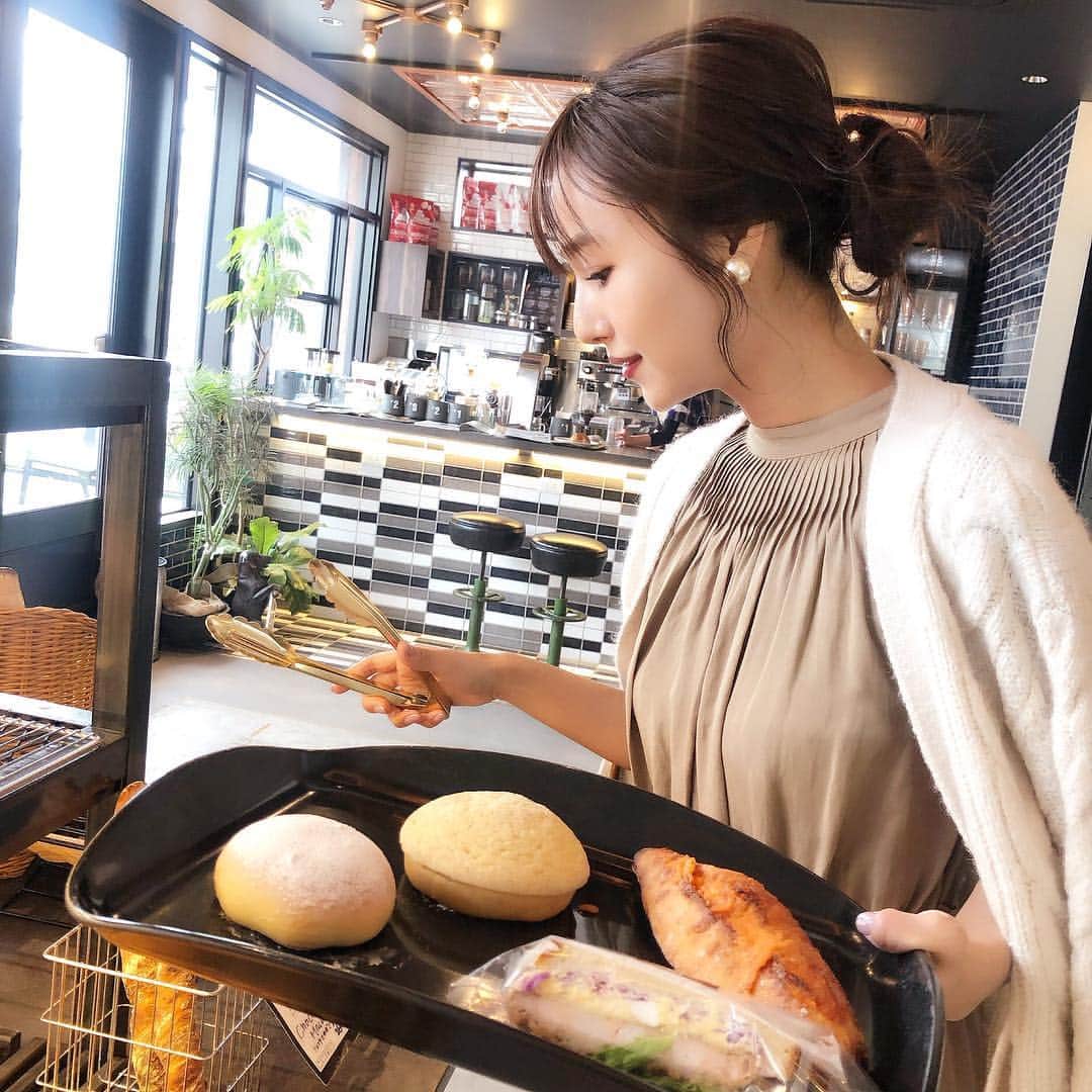 石川理咲子さんのインスタグラム写真 - (石川理咲子Instagram)「#365stand  パンもコーヒーも美味しかった☺︎♥︎」3月6日 17時29分 - rsk_0315