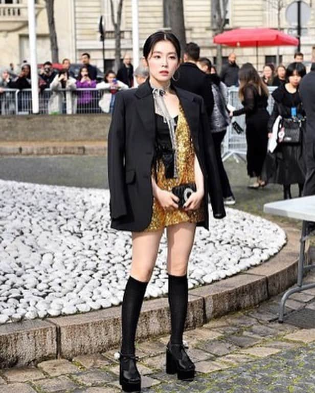 Red Velvetさんのインスタグラム写真 - (Red VelvetInstagram)「#MiuMiuFW19  #PFW  땡큐미우미우💕 . . @MiuMiu」3月6日 22時28分 - redvelvet.smtown