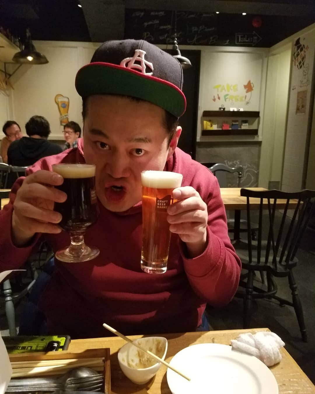 井口浩之さんのインスタグラム写真 - (井口浩之Instagram)「ビール部個人活動やってきました！ 美味しかった！  #ビール部 #ともしげさん #高円寺」3月7日 12時54分 - westiguchi