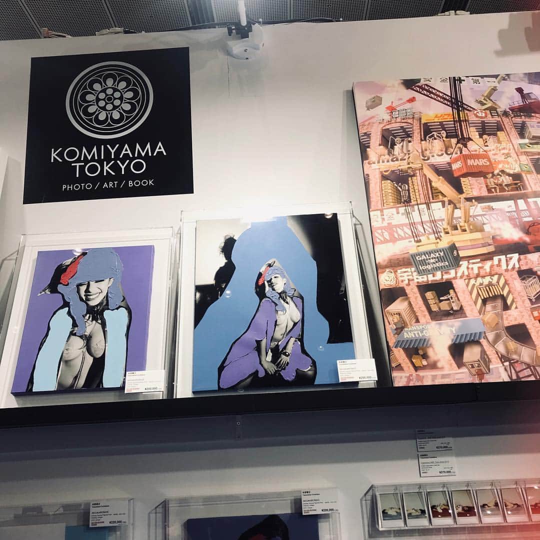 米原康正さんのインスタグラム写真 - (米原康正Instagram)「my works in  ART FAIR TOKYO  #artfairtokyo」3月7日 14時05分 - yone69harajuku