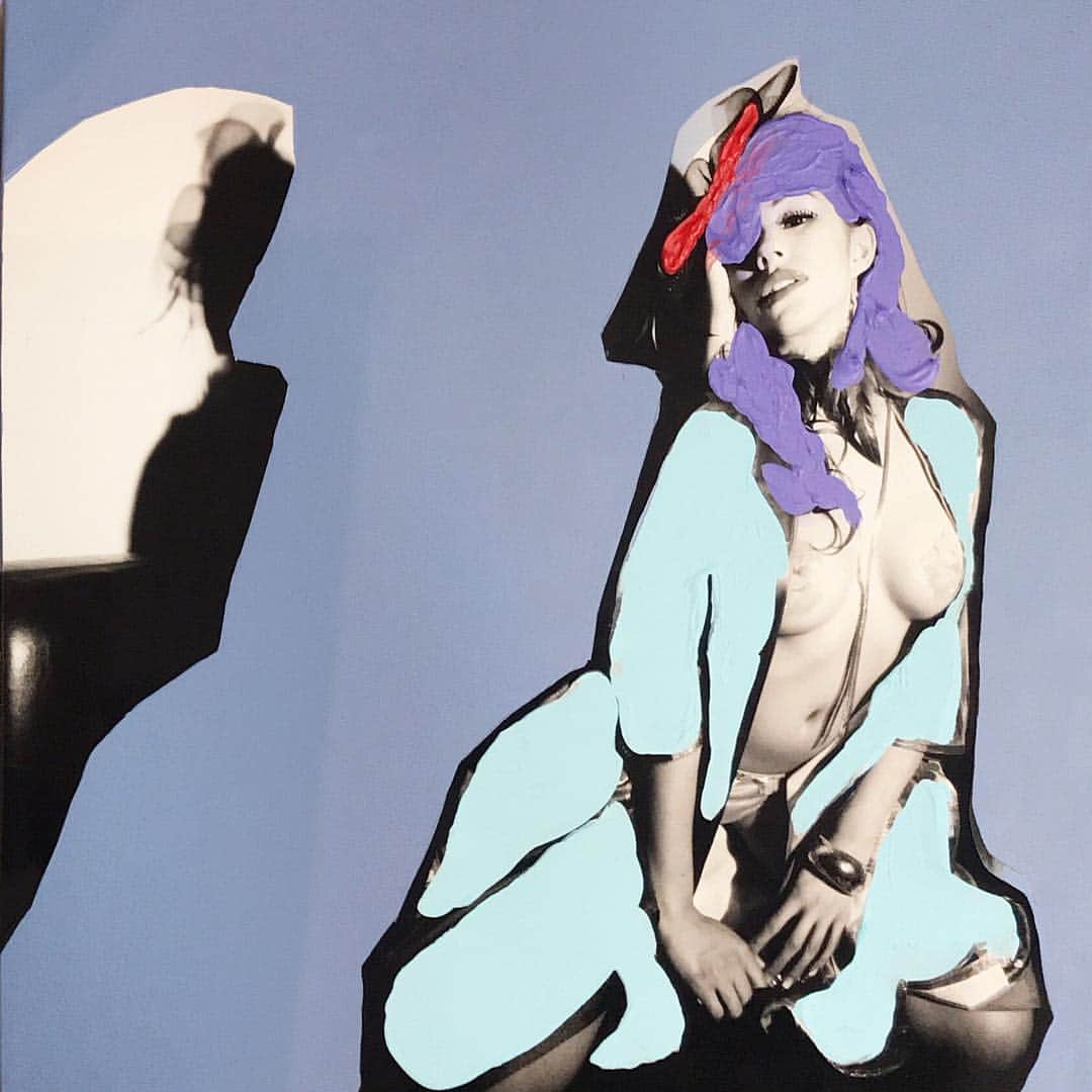 米原康正さんのインスタグラム写真 - (米原康正Instagram)「my works in  ART FAIR TOKYO  #artfairtokyo」3月7日 14時05分 - yone69harajuku