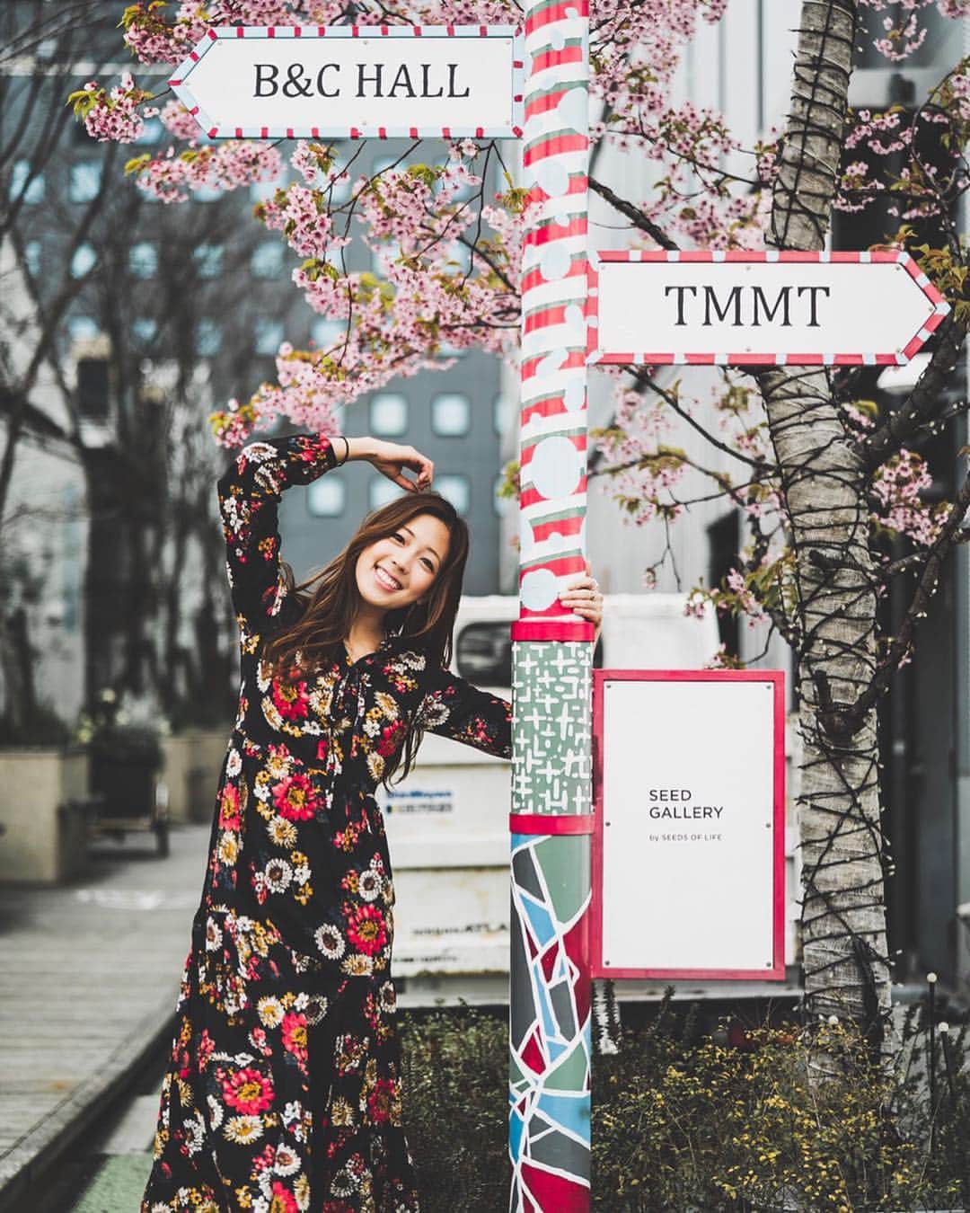 のインスタグラム：「📷 @plusultra_k  #photo #photography #撮影 #smile #さくら」