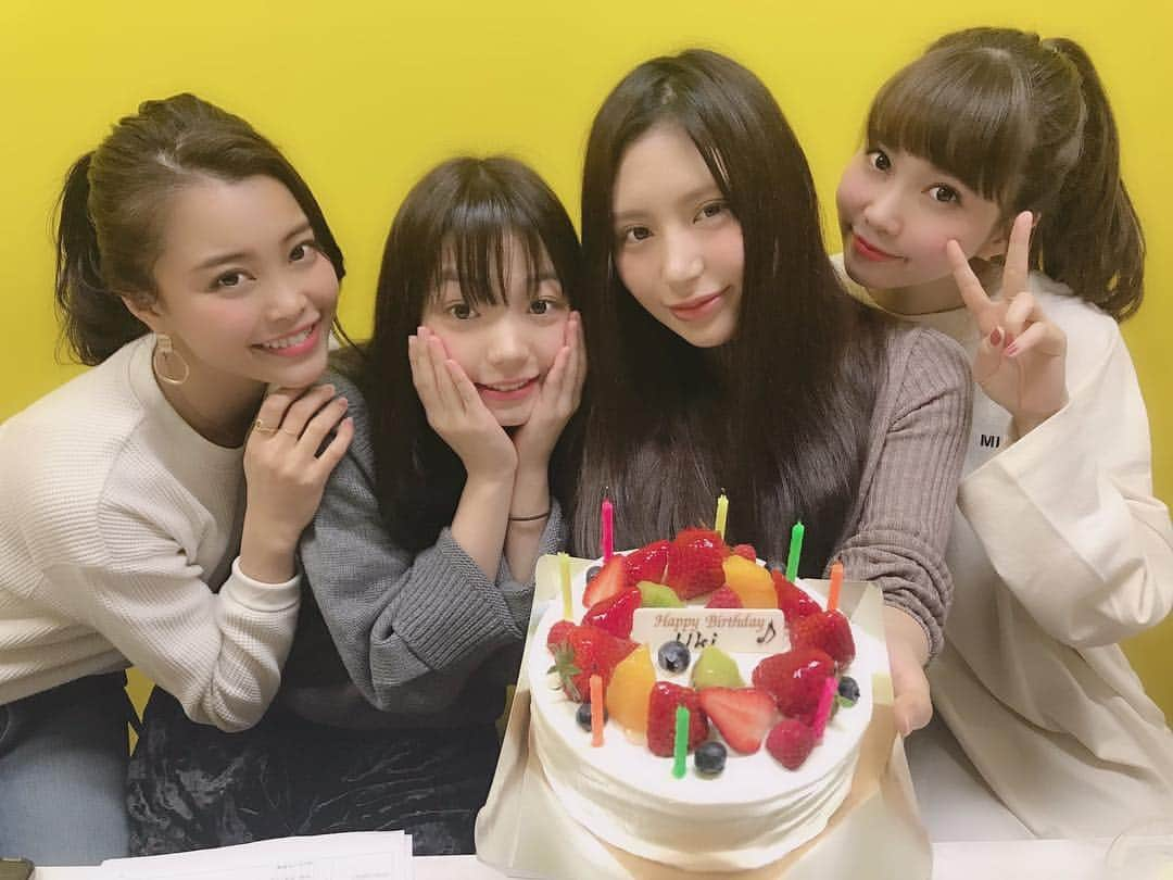 9nineさんのインスタグラム写真 - (9nineInstagram)「Happy Birthday Uki❤️🎂🎉 #佐武宇綺 #9nine」3月8日 0時27分 - 9nine_x_oo