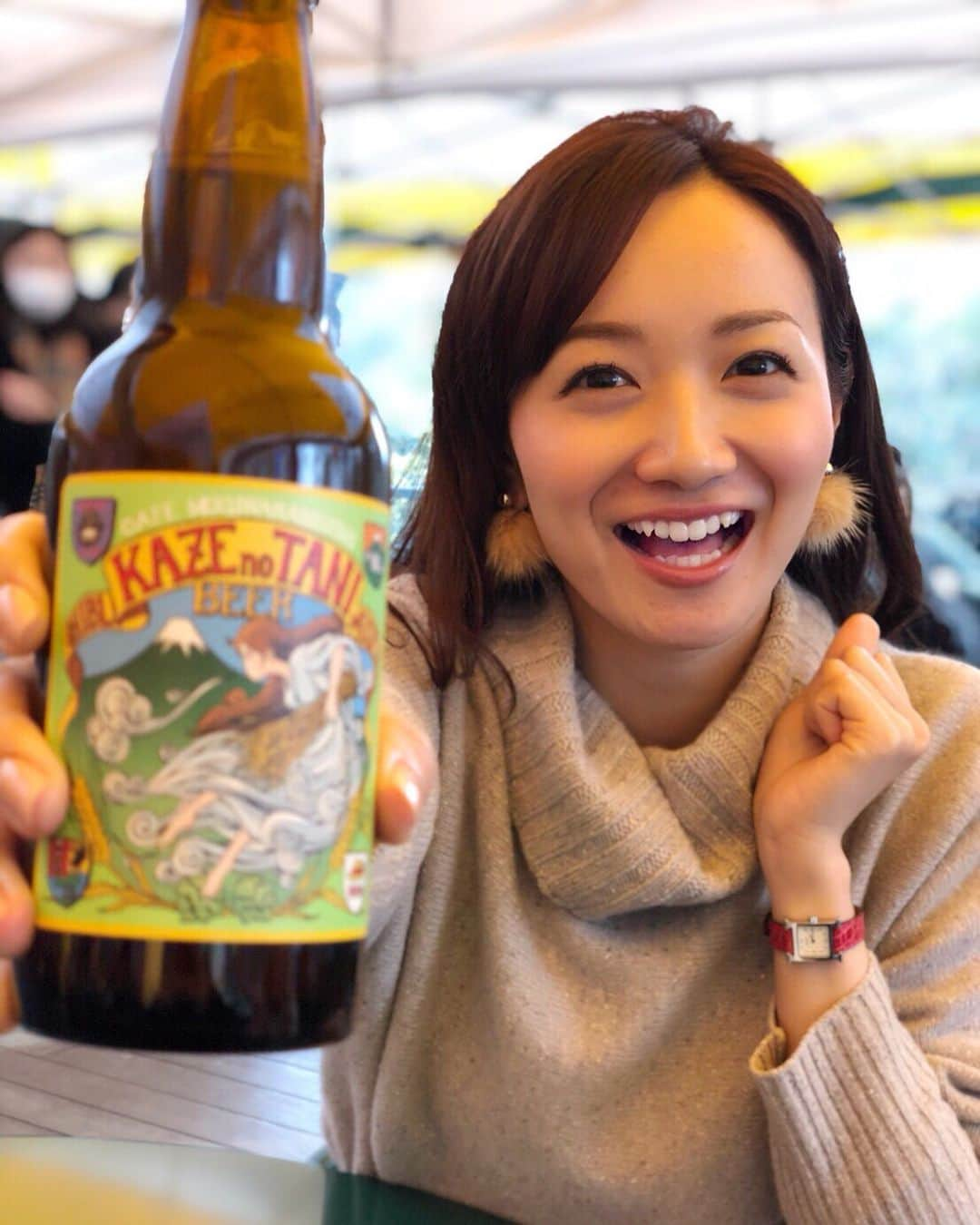 松原江里佳さんのインスタグラム写真 - (松原江里佳Instagram)「🍺 オンエア情報のご案内です💕 日本テレビ「news every.」 今日の特集コーナーで出演します😊 18時15分頃からですよ〜🎀 写真は「風の谷のビール🍻」 もぐもぐ、うまい！ ✨ #ニュース #グルメ  #news #newsevery #リポーター  #でこ #フリーアナウンサー #スターダスト  #ビール #風の谷のナウシカ  #三鷹の森ジブリ美術館 #ジブリ  #ラピュタ  #アニメ #美術館」3月8日 7時58分 - erika_matsubara