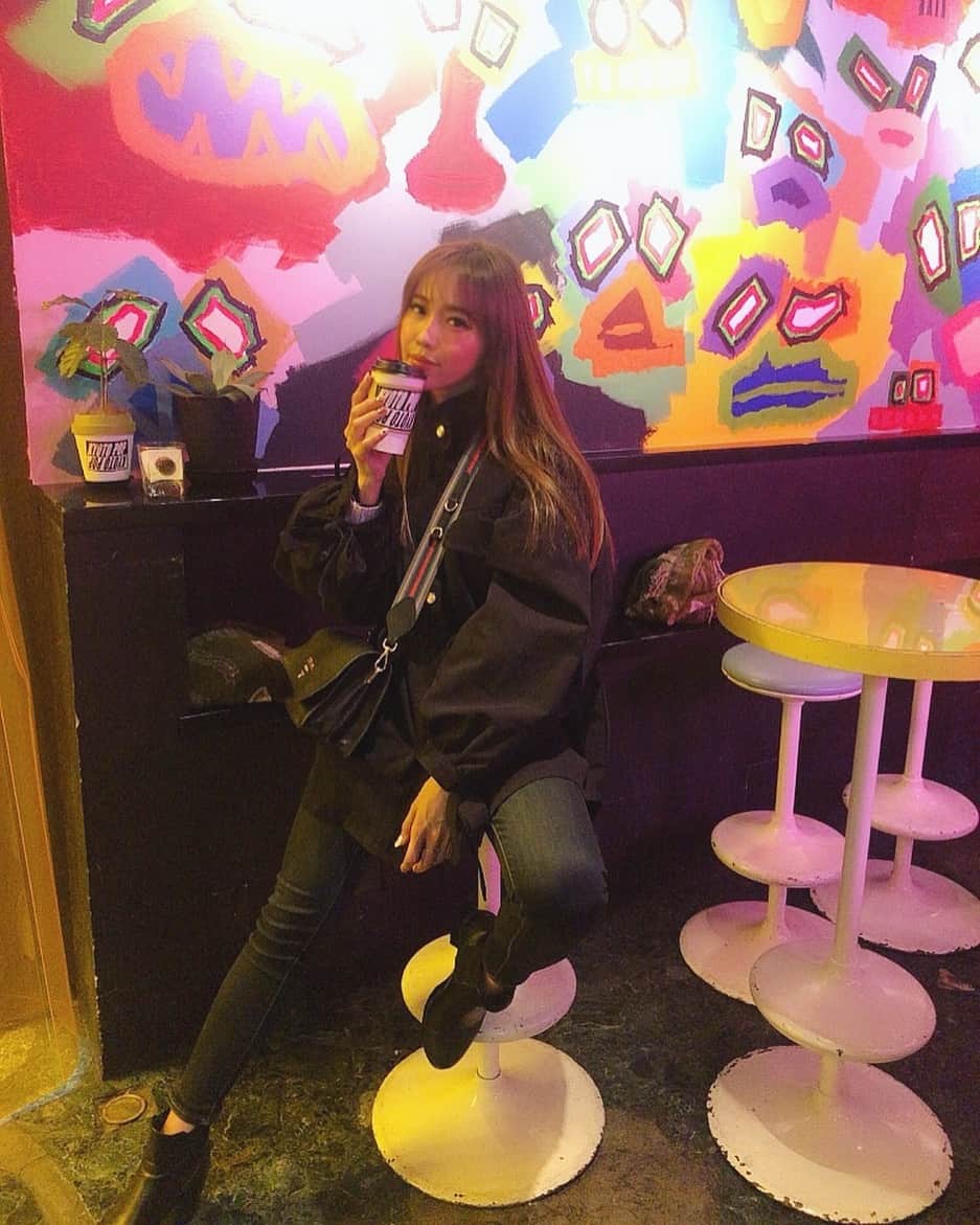 のインスタグラム：「☕️💭💕 * * * #dayoff #cjjuri #jurixoxoxo #popkyoto」