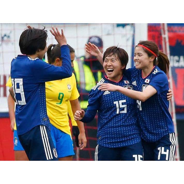 長谷川唯さんのインスタグラム写真 - (長谷川唯Instagram)「🇺🇸 She Believes Cup  3試合、1勝1敗1分。 応援ありがとうございました！ またベレーザで頑張ります💪 なでしこリーグ開幕まであと2週間！ 皆さん会場でお待ちしてまーす😊  #なでしこジャパン #ベレーザ」3月8日 9時26分 - yui___hasegawa