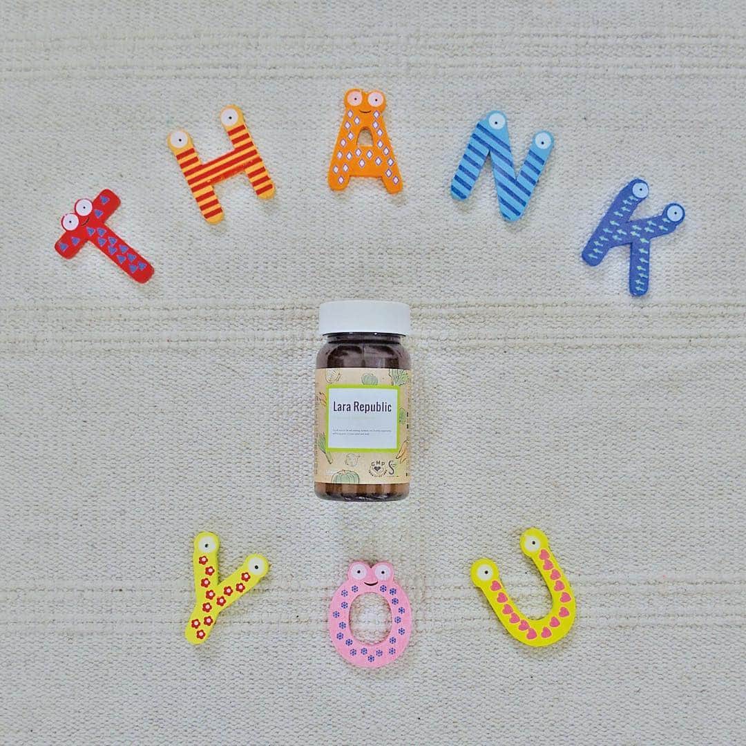 Lara Republic(ララリパブリック) のインスタグラム：「【Thank you】 明日、3月9日は「 #サンキューの日 」。 お世話になってる人へありがとうを伝えるのも大切ですが、まずはいつも頑張ってる自分にありがとうを伝えてませんか？ あなた自身を労わることで、人も大切にできる。 ⠀⠀ #LaraRepublic #ララリパブリック @lara_republic」