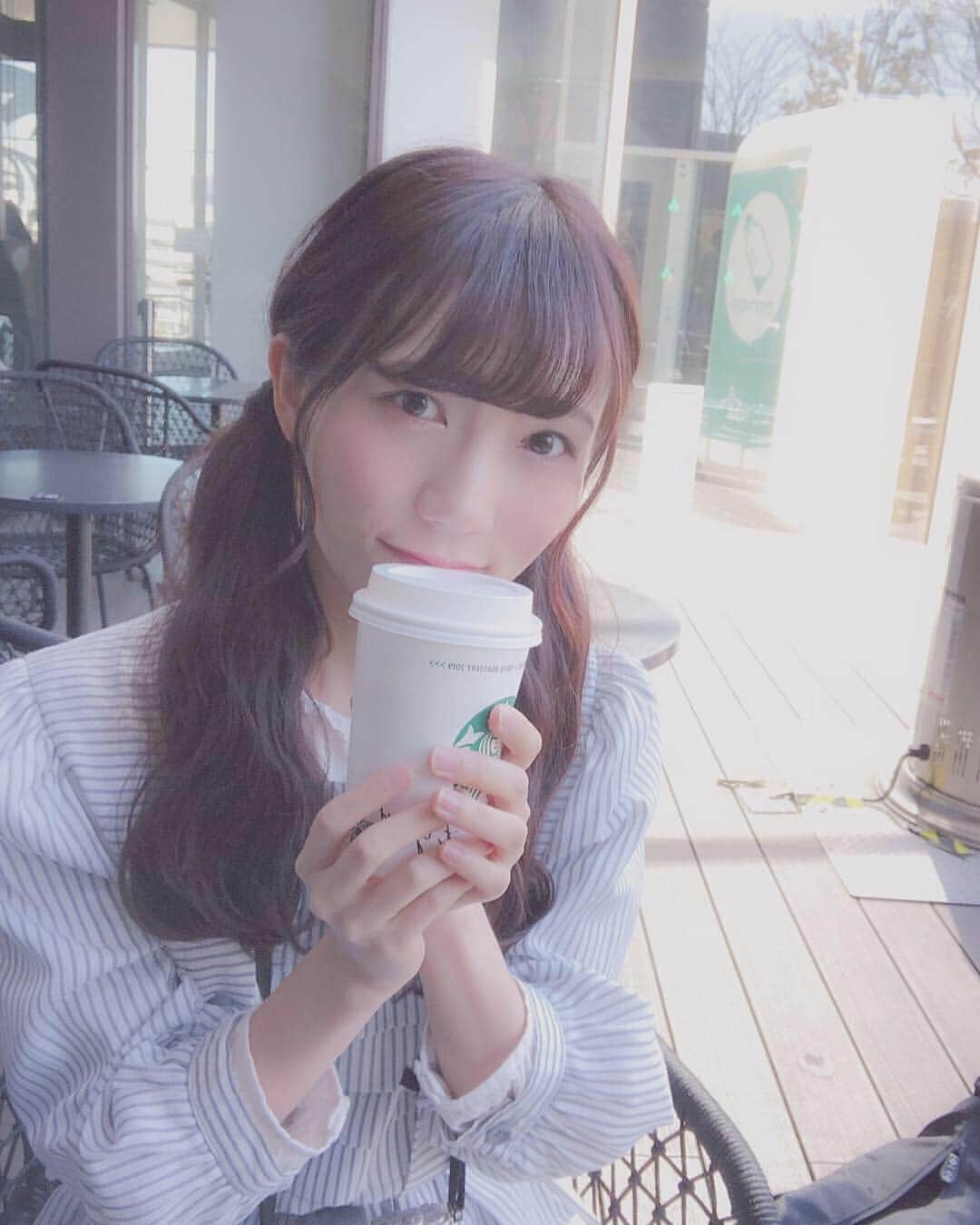 江嶋綾恵梨さんのインスタグラム写真 - (江嶋綾恵梨Instagram)「朝スタバ☺︎☕️ #starbucks #starbucksjapan #スタバ」3月8日 19時53分 - aeringoooo