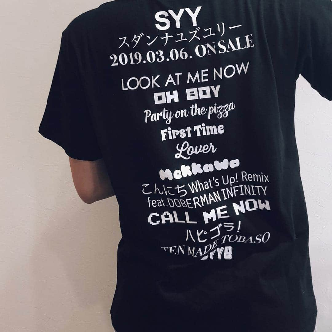 須田アンナさんのインスタグラム写真 - (須田アンナInstagram)「. "#SYYB at MAGNET by 渋谷109" にて発売中のSYY Tシャツ💘👶🏻🌼 #めっかわ」3月8日 21時06分 - annastagram.official