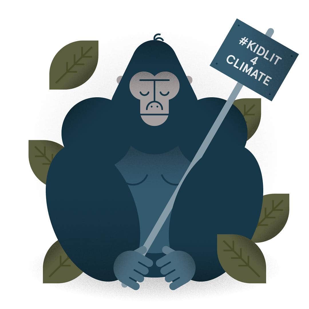 Nine Sixtyのインスタグラム：「We're supporting the #kidlit4climate campaign because we stand with the young people striking for urgent climate change.  @kidlit4climate #climatestrike 🦍」