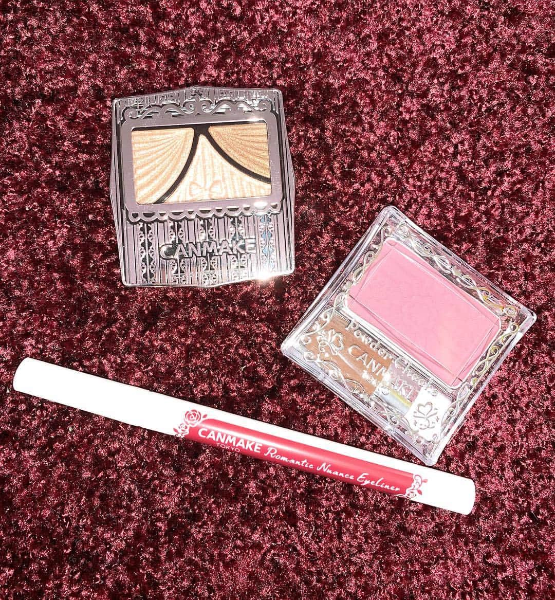 飯田珠璃のインスタグラム：「CANMAKE💄 #CANMAKE#canmaketokyo #メイク」