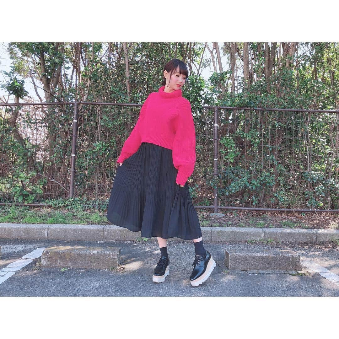 大段舞依さんのインスタグラム写真 - (大段舞依Instagram)「#私服 . 握手会ありがとうございました！ . 大好きなピンク色です♡♡ . #2019倍 #握手会 #🏷 #私服 👚#snidel 👖#lowrysfarm」3月9日 14時52分 - maichi_1004