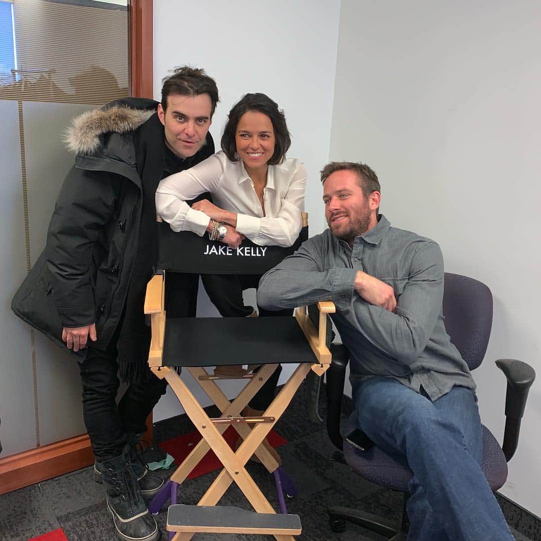 ミシェル・ロドリゲスのインスタグラム：「BTS #Dreamland @moalturki @armiehammer @njarecki」