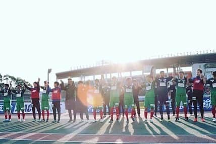 永島悠史のインスタグラム：「vs岡山 今日も最高の応援ありがとうございました。 次節も頑張ります！  #FC岐阜」