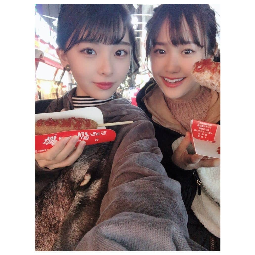 尾碕真花さんのインスタグラム写真 - (尾碕真花Instagram)「. . ホットクが食べたい気分です🤤 . 新大久保で食べる韓国料理好き♡ . 辛いのは好きなんですけど、得意じゃないのであまり食べられない、、、 . ちょうどいい旨辛を見つけたいんですよね😅 . #川口ゆりな #尾碕真花」4月8日 14時20分 - ichika_osaki_official