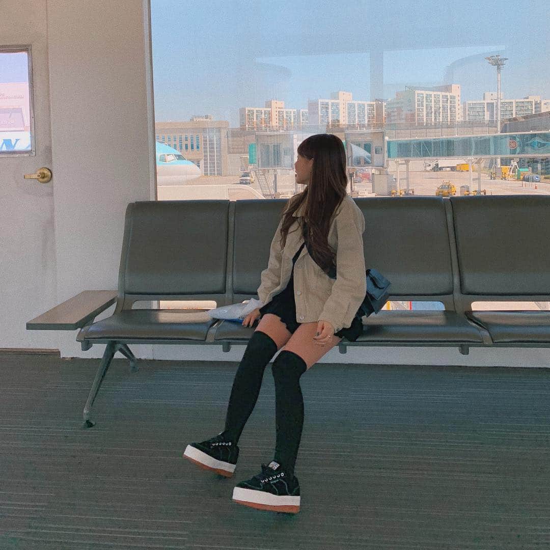 ホン・ヨンギさんのインスタグラム写真 - (ホン・ヨンギInstagram)「다녀올게용 ✈️🇯🇵(੭♡ڡ♡)੭‧º·˚ 日本に行きます(˃̶᷄‧̫ ˂̶᷅๑ )」4月8日 15時05分 - kisy0729