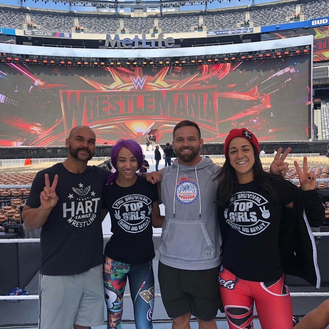 サシャ・バンクスさんのインスタグラム写真 - (サシャ・バンクスInstagram)「#wrestlemania35」4月8日 6時37分 - themercedesvarnado