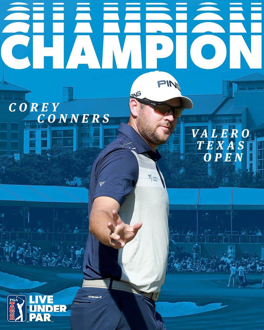PGA TOURさんのインスタグラム写真 - (PGA TOURInstagram)「@coreyconners is a PGA TOUR champion @valerotxopen. 🏆  He becomes the first Monday qualifier to win since 2010.  #LiveUnderPar」4月8日 8時43分 - pgatour