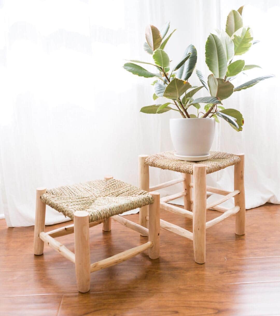 The Little Marketさんのインスタグラム写真 - (The Little MarketInstagram)「Stool. Seat. Plant stand. You decide! Our Moroccan stools are versatile and fit seamlessly into any home. Tap to shop.」4月8日 9時06分 - thelittlemarket