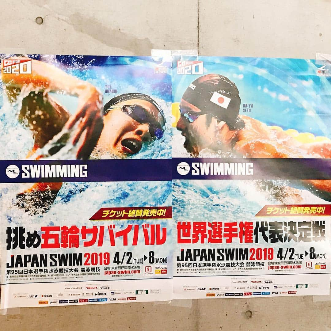 寺川綾さんのインスタグラム写真 - (寺川綾Instagram)「競泳 日本選手権2019  世界水泳代表選考会 今日は最終日、どんな決勝レースになるのか、楽しみです📣 #競泳 #日本選手権 #世界水泳代表選考会 #東京辰巳国際水泳場 #最終日も頑張って〜🇯🇵」4月8日 15時23分 - terakawaaya_official