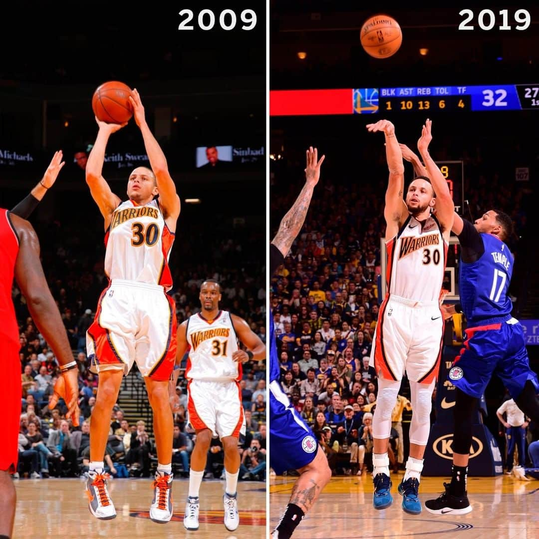 espnさんのインスタグラム写真 - (espnInstagram)「Steph x "We Believe" #10YearChallenge」4月8日 10時47分 - espn