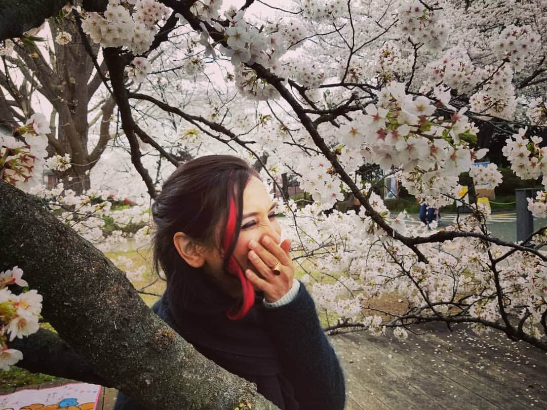 サヘル・ローズさんのインスタグラム写真 - (サヘル・ローズInstagram)「桜、日本の『精神の美』。 ちゃんと　ただいまです。  帰ってきました。  バングラデシュの日々は あまりにも深くて、 本当に動いてよかった、  心から自分にも 『ありがとう』と伝えたい。」4月8日 11時38分 - sa_chan_1021
