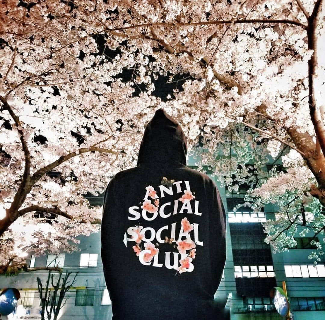 STREAKのインスタグラム：「. #streak_gallery. . .  @n.a.0.m.l さんの  #assc#antisocialsocialclub#kkoh#桜#花見 を取り入れた一枚📷✨ . _______________________________________________________ ▽Tops:ASSC KKOH Hoodie _______________________________________________________ "フォロワー限定企画" #streak_gallery  @streak_official . 上記2件をタグ付けしてpostすると貴方のpostが紹介されるかも!?☺️ 奮ってご応募ください😝 フォロワー限定となりますので、フォローの方もよろしくお願いします🙇🙇 _______________________________________________________ . #supreme#yeezy#apparel#ootd#nike#LA#assc#424#vlone#antisocialsocialclub#streak#ストリーク#ストリートファッション#ロサンゼルス#コラボ#ストリート女子#ストリート男子#シュプリーム女子#海外ファッション＃ジャパスニ _______________________________________________________」