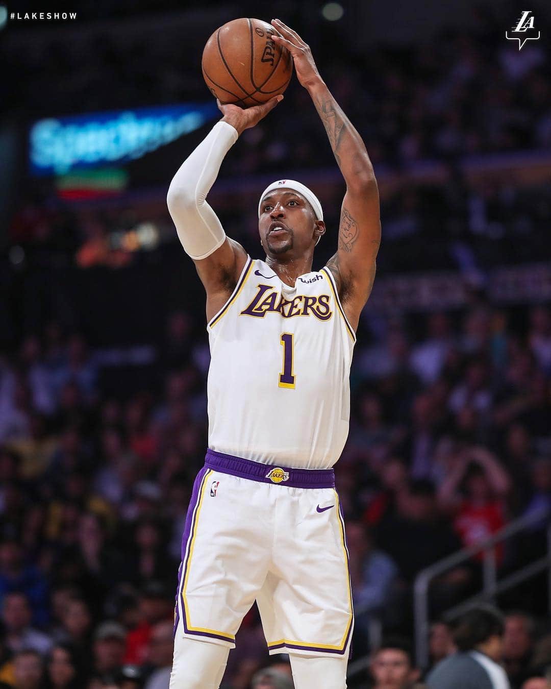 Los Angeles Lakersさんのインスタグラム写真 - (Los Angeles LakersInstagram)「Shooter」4月8日 12時40分 - lakers