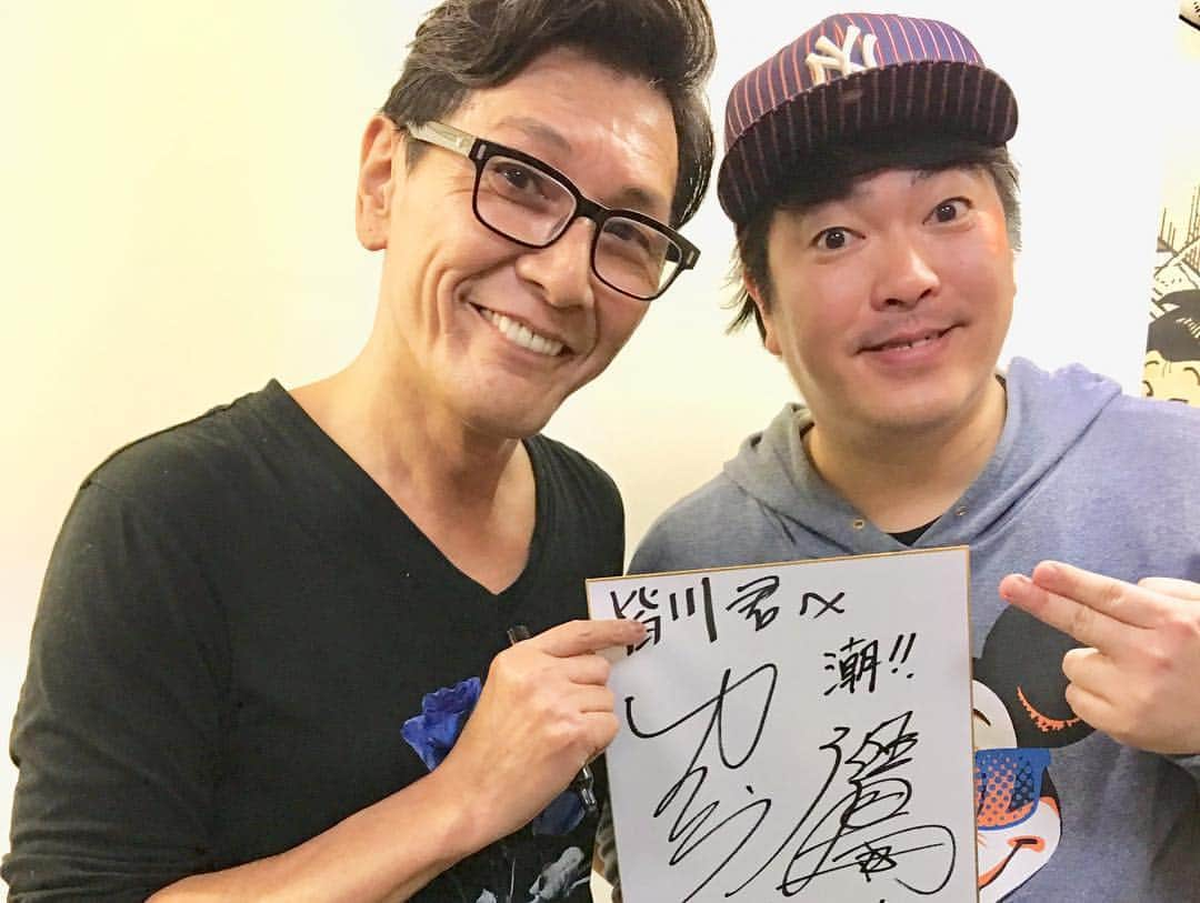 GO!皆川さんのインスタグラム写真 - (GO!皆川Instagram)「‪世界中の男の憧れである、加藤鷹さんにお会いする事が出来ました❤️‬ ‪凄く優しくてユーモラスな方でした。‬ ‪ありがとうございました！！！‬ ‪潮！！‬ ‪#加藤鷹 #加藤鷹商店 #ティラノサウルス #潮 ‬」4月8日 12時40分 - go_minagawa