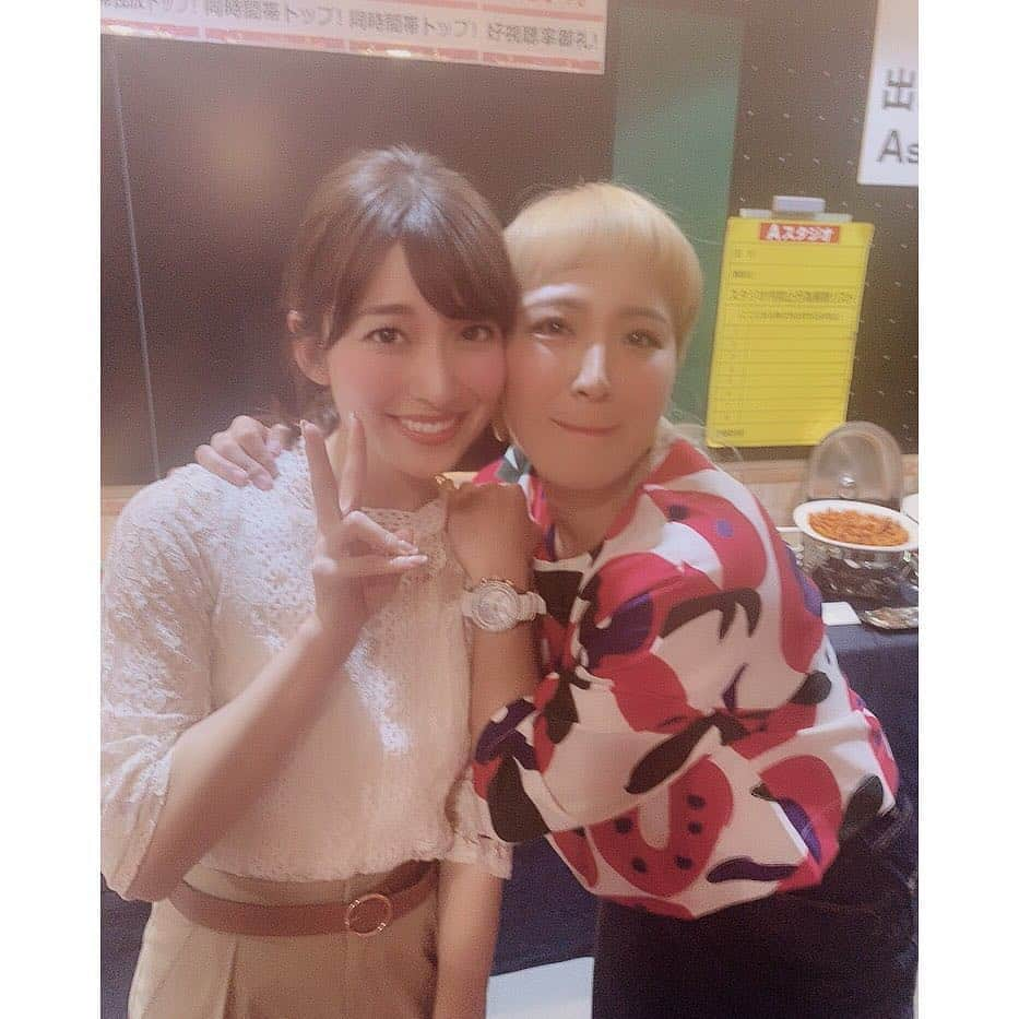 山本里菜さんのインスタグラム写真 - (山本里菜Instagram)「. 感謝祭で会えて 嬉しかったです〜🥰💐 . ぬるぬるトレジャーハンターで大活躍だったまるちゃん🤭 . 結果は惜しかったけど たくさん笑いを届けてくれました🤤 . いつ会っても元気で明るくて周りのみんなを笑顔にしてくれる丸山さん！ . 大好きなんです..🙈💌 #丸山桂里奈 さん #オールスター感謝祭 #ぬるぬるトレジャーハンター」4月8日 13時02分 - rinayamamoto_0622