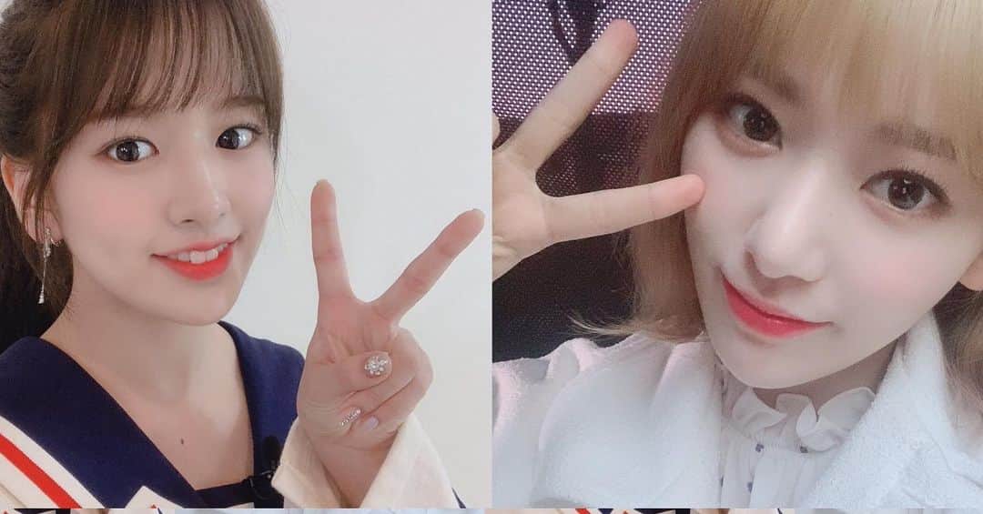 のインスタグラム：「… #hkt48 #IZONE #아이즈원 #アイズワン  #sakura #宮脇咲良 #미야와키사쿠라 #さくら #yujin #안유진 #ユジン」