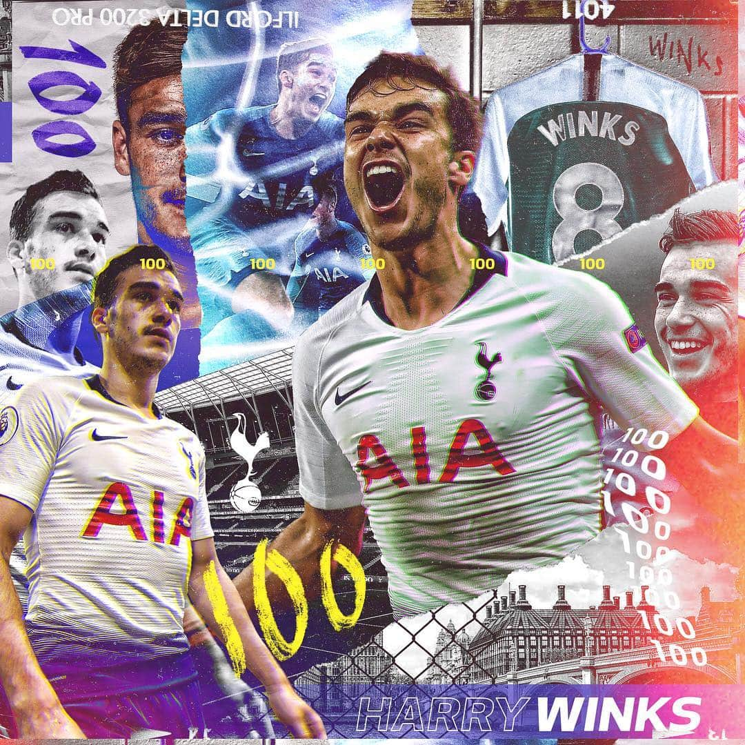 トッテナム・ホットスパーFCさんのインスタグラム写真 - (トッテナム・ホットスパーFCInstagram)「💯 Spurs appearances for @harrywinks! #OneOfOurOwn #COYS」4月4日 17時07分 - spursofficial