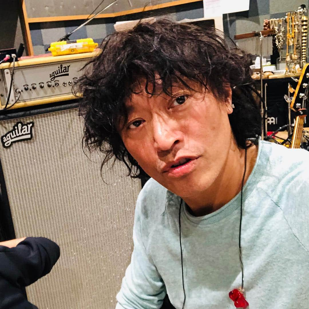 日野賢二さんのインスタグラム写真 - (日野賢二Instagram)「Rehearsal Day 1 初日リハ〜〜♩🎶！🐵^_^」4月4日 17時50分 - jinobass