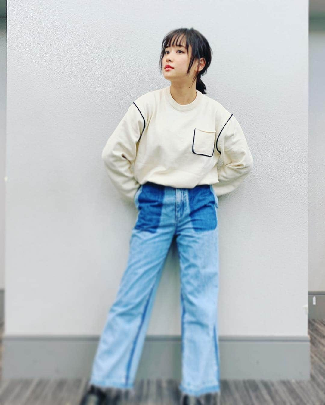 大原櫻子さんのインスタグラム写真 - (大原櫻子Instagram)「またオサレな服作ってくださいました☺︎ うぇーい♪  @fsr__official」4月4日 8時56分 - sakurako_ohara