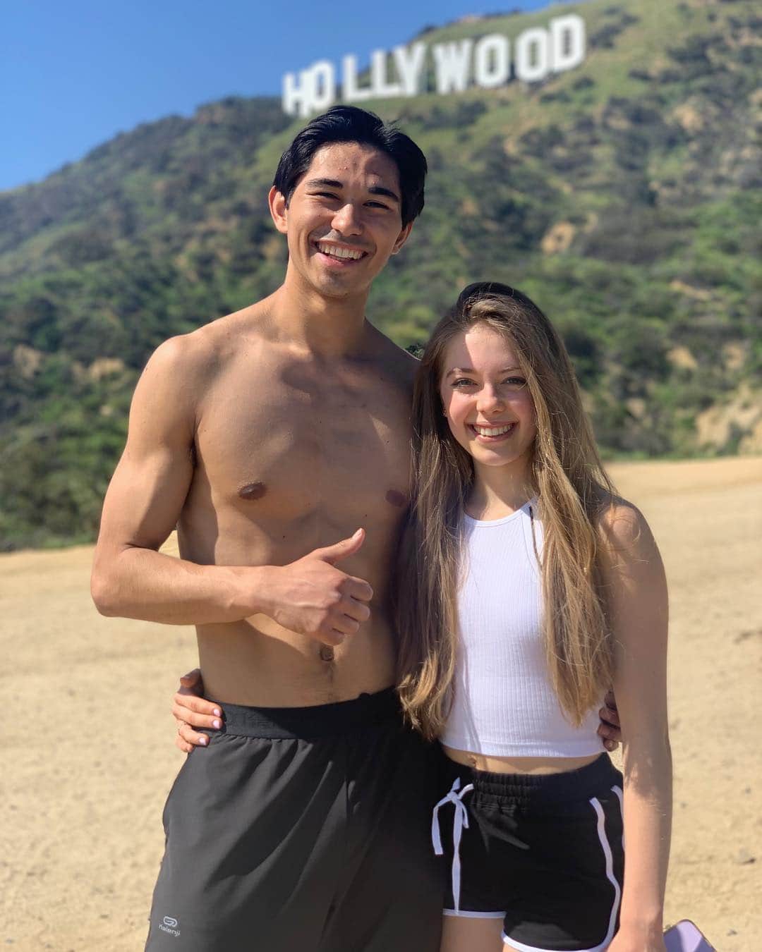 Justine Brasseurさんのインスタグラム写真 - (Justine BrasseurInstagram)「Having a person like you in my life is a blessing. You taught me so much and you helped me grow a lot as a person. You are so precious to me Spence and I’m not gonna lie that being far from you is hard, but I know that we will always be there for each other no matter what!! Miss you, Big love💙 California was amazing, thank you for the great time!!」4月4日 9時02分 - minijuju10