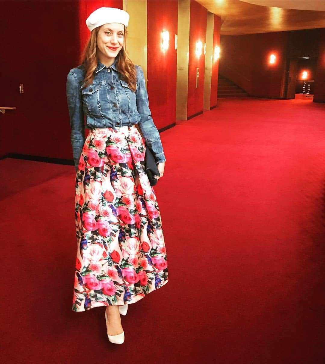 ケイト・ウォルシュさんのインスタグラム写真 - (ケイト・ウォルシュInstagram)「Daydreaming about this weekend at the @MetOpera & this floral dream of a dress ❤️️😍💋」4月4日 9時35分 - katewalsh