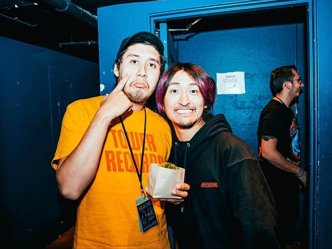 Ryota さんのインスタグラム写真 - (Ryota Instagram)「America tour was fun! Thank you for coming!😊 Today we started Asia tour!I can't wait to play tonight👍 今日からアジアツアー！ めちゃくちゃ楽しみやな〜😃」4月4日 9時43分 - ryota_0809