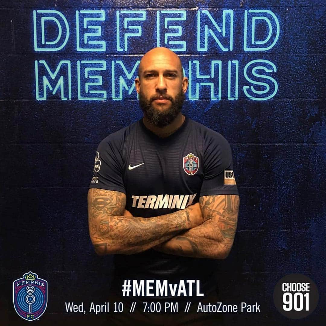 ティム・ハワードさんのインスタグラム写真 - (ティム・ハワードInstagram)「Amongst other things, I’m a Memphian. ⠀ ⠀ “My Memphis is the beautiful game back in my hometown. I know whole-heartedly having lived here, when you give yourself to Memphis, Memphis gives itself back to you.” ⠀ On Wednesday, April 10 let’s show the nation what Memphis is all about for the @uslchampionship ESPN Game of the week. ⠀ And to learn more about the great things happening in Memphis, go to choose901.com. ⠀ #DefendMemphis | #Choose901 | #MyMemphis」4月4日 9時40分 - timhow1