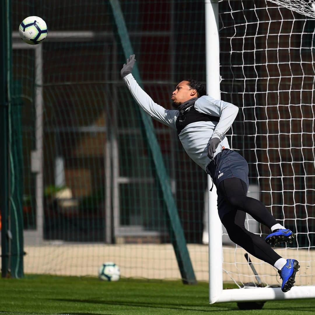 プレミアリーグさんのインスタグラム写真 - (プレミアリーグInstagram)「VVD will do anything for a clean sheet 🧤 . #PremierLeague #PL #VanDijk @virgilvandijk @liverpoolfc」4月4日 10時42分 - premierleague