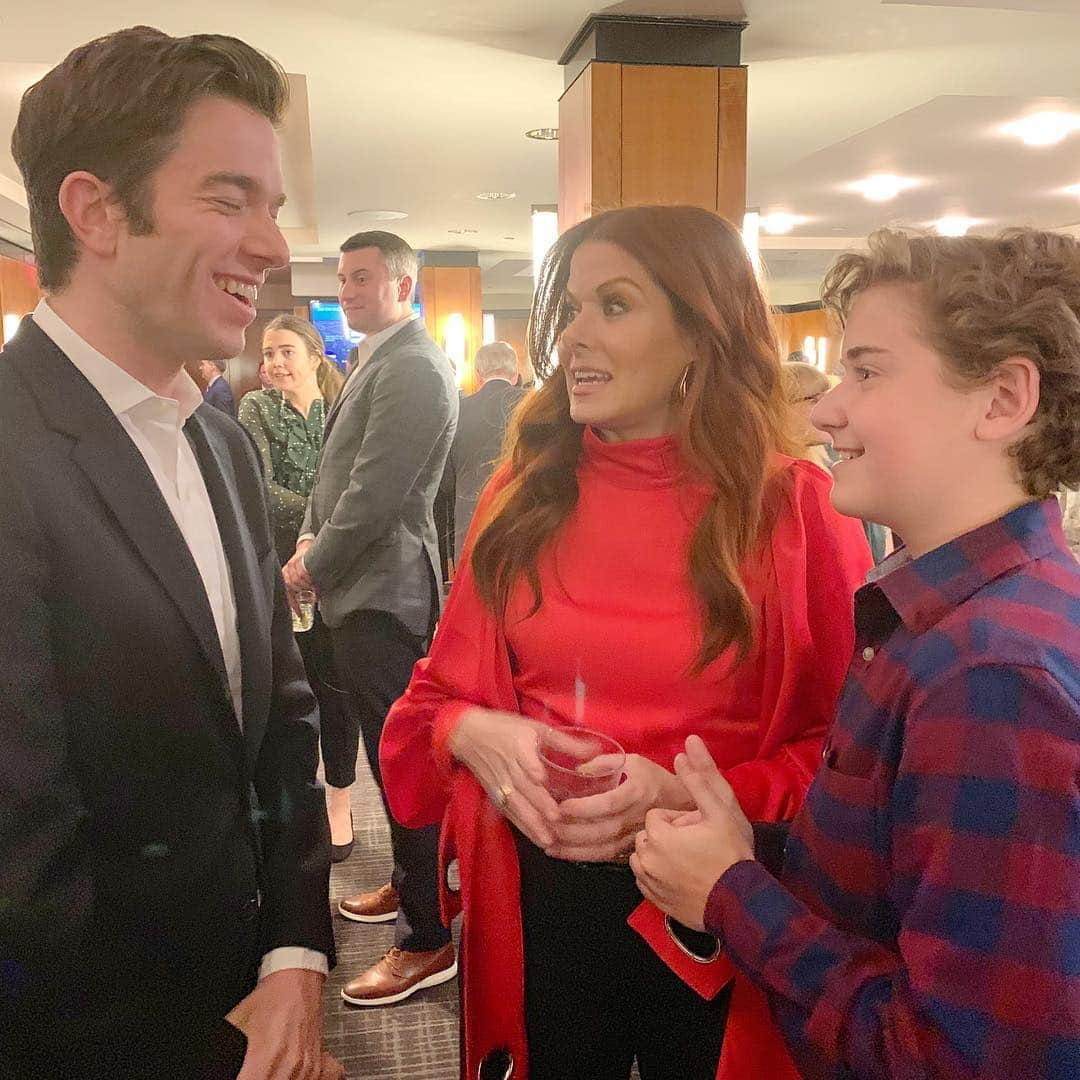 デブラ・メッシングさんのインスタグラム写真 - (デブラ・メッシングInstagram)「Just some of the new friends we made last night in between laughs. @ilizas @johnmulaney @johnmcenroeofficial @michaelkwilliams81.」4月4日 10時57分 - therealdebramessing